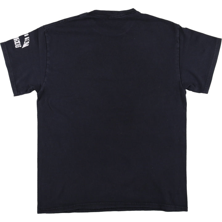 SNOOP DOGG Snoop Dogg Rap T-shirt Rap T Men's M size unclear black type Vintage Second Hand