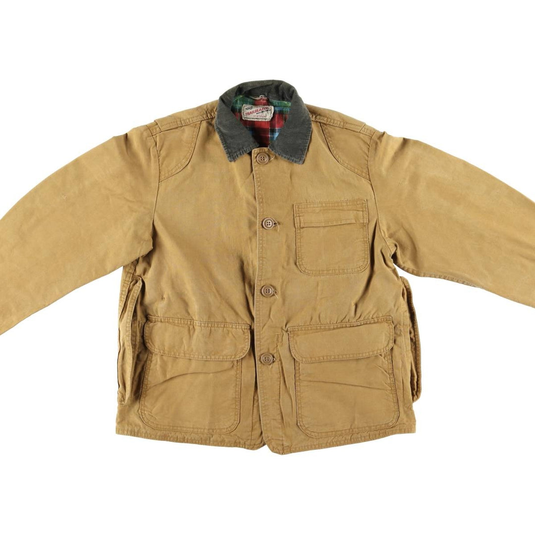 60s~ TRAILBLAZER Hunting Jacket, Men's M Size, Vintage unclear Beige type Vintage Second Hand