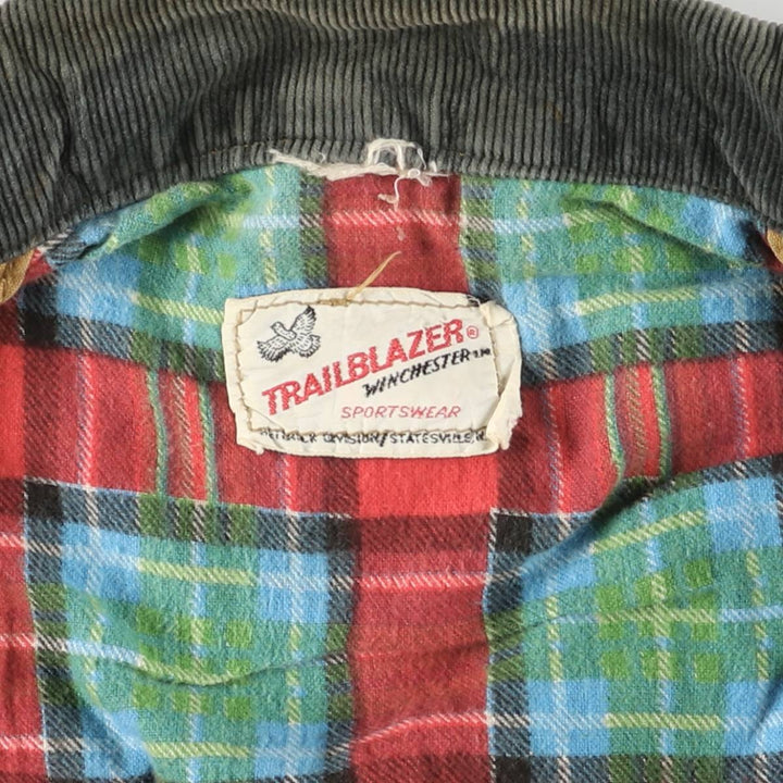 60s~ TRAILBLAZER Hunting Jacket, Men's M Size, Vintage unclear Beige type Vintage Second Hand