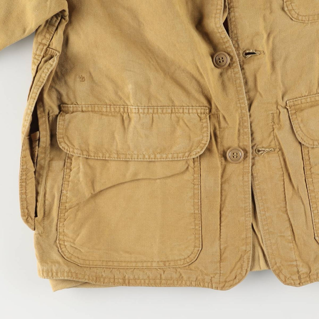 60s~ TRAILBLAZER Hunting Jacket, Men's M Size, Vintage unclear Beige type Vintage Second Hand