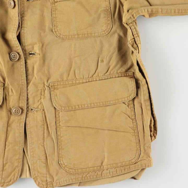 60s~ TRAILBLAZER Hunting Jacket, Men's M Size, Vintage unclear Beige type Vintage Second Hand