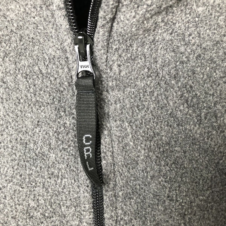 Ralph Lauren Chaps Half-Zip Fleece Pullover, Men's XL polyester gray type Vintage Second Hand