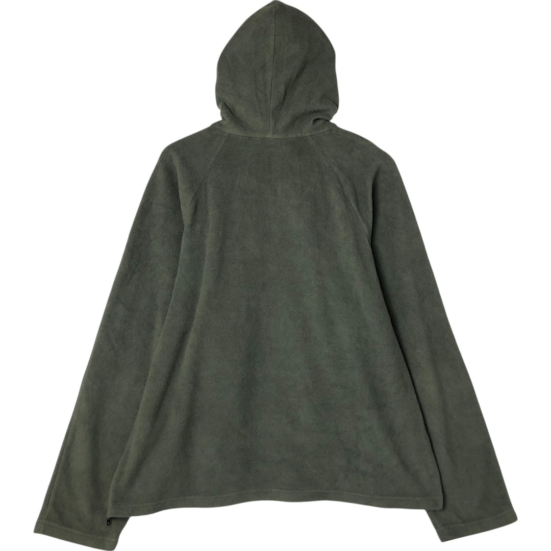 90s-00'S Timberland WEATHERGEAR Fleece Pullover Parka, Men's Size L polyester Khaki type Vintage Second Hand