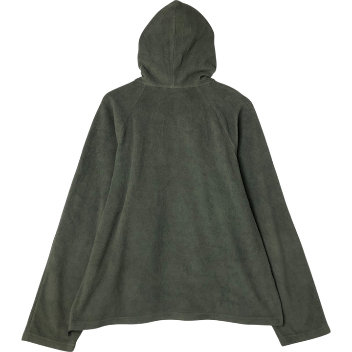 90s-00'S Timberland WEATHERGEAR Fleece Pullover Parka, Men's Size L polyester Khaki type Vintage Second Hand