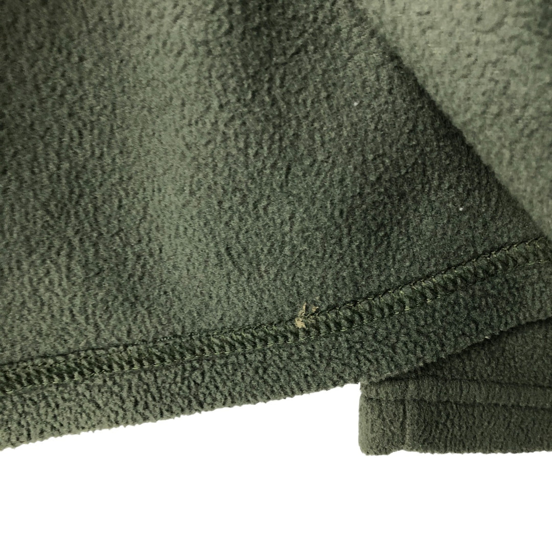 90s-00'S Timberland WEATHERGEAR Fleece Pullover Parka, Men's Size L polyester Khaki type Vintage Second Hand