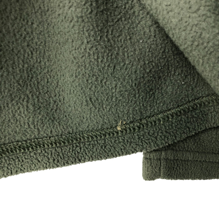 90s-00'S Timberland WEATHERGEAR Fleece Pullover Parka, Men's Size L polyester Khaki type Vintage Second Hand