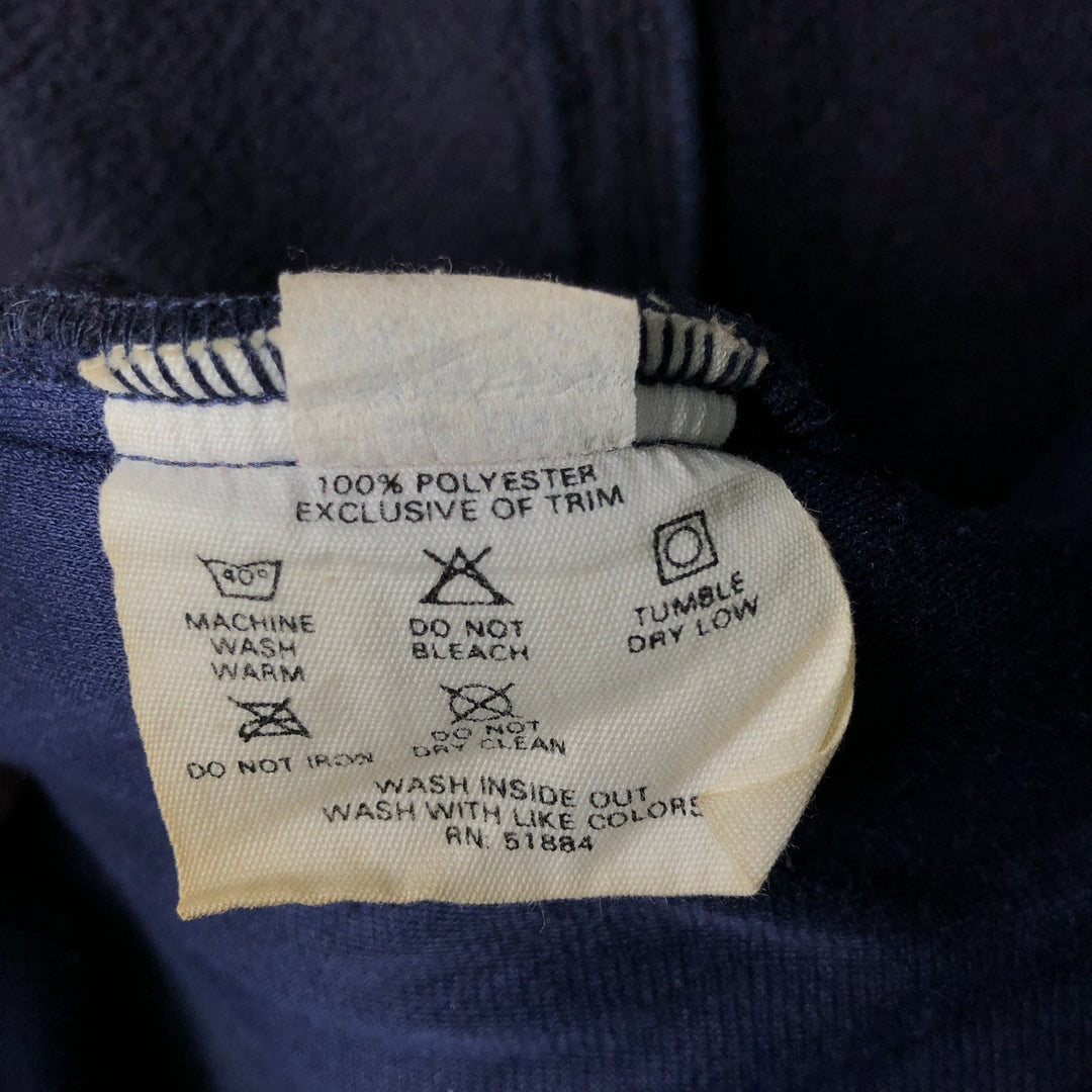 2000'S Patagonia Synchilla Cardigan 25501F9 Fleece Jacket, Made in USA, Men's Size L polyester navy blue type Vintage Second Hand