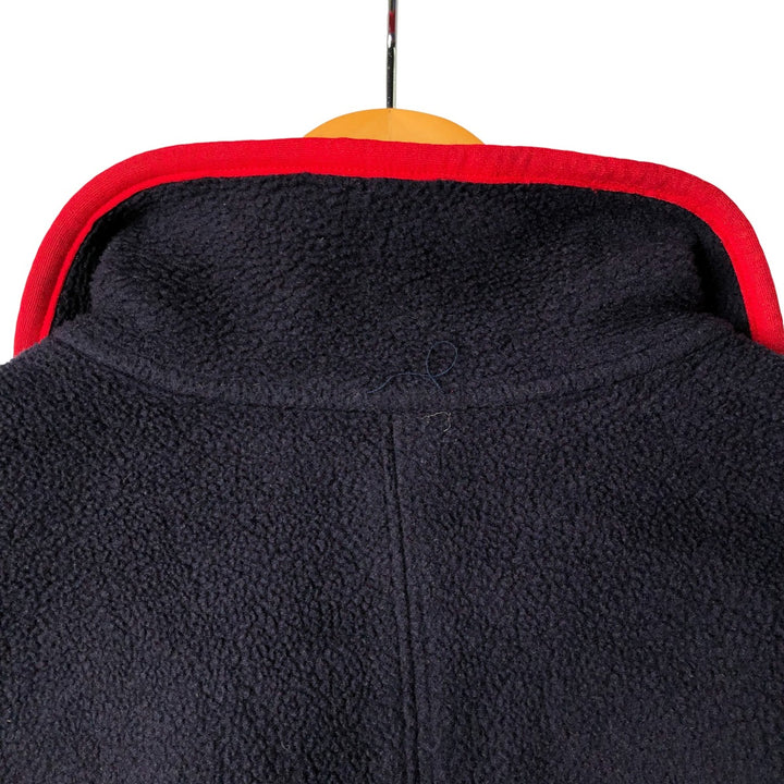 2000'S Patagonia Synchilla Cardigan 25501F9 Fleece Jacket, Made in USA, Men's Size L polyester navy blue type Vintage Second Hand