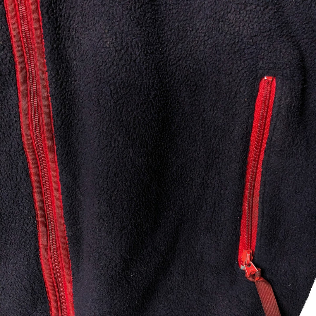 2000'S Patagonia Synchilla Cardigan 25501F9 Fleece Jacket, Made in USA, Men's Size L polyester navy blue type Vintage Second Hand