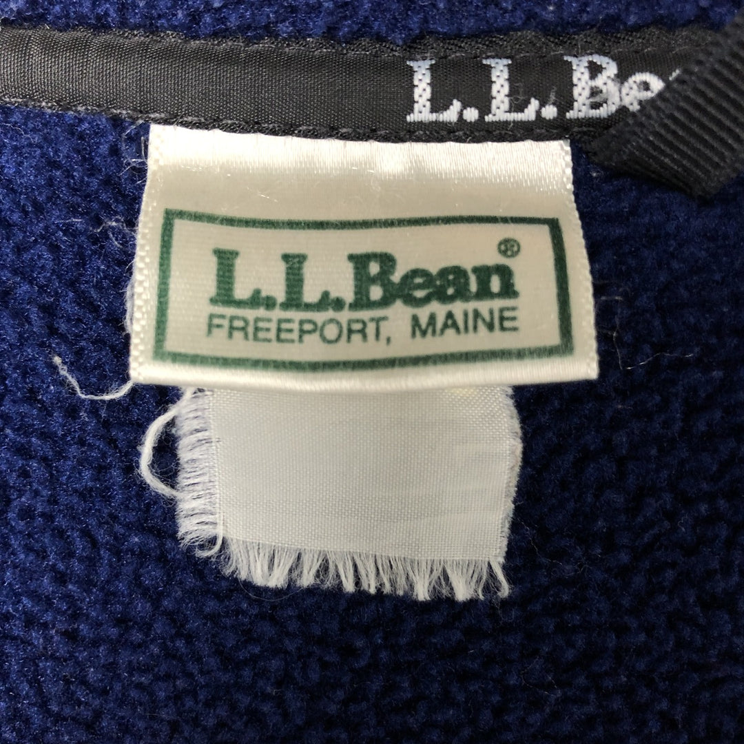 Vintage LL Bean fleece jacket from the 1980'S to 1990s, size XL, men's. unclear Navy blue Vintage Second Hand