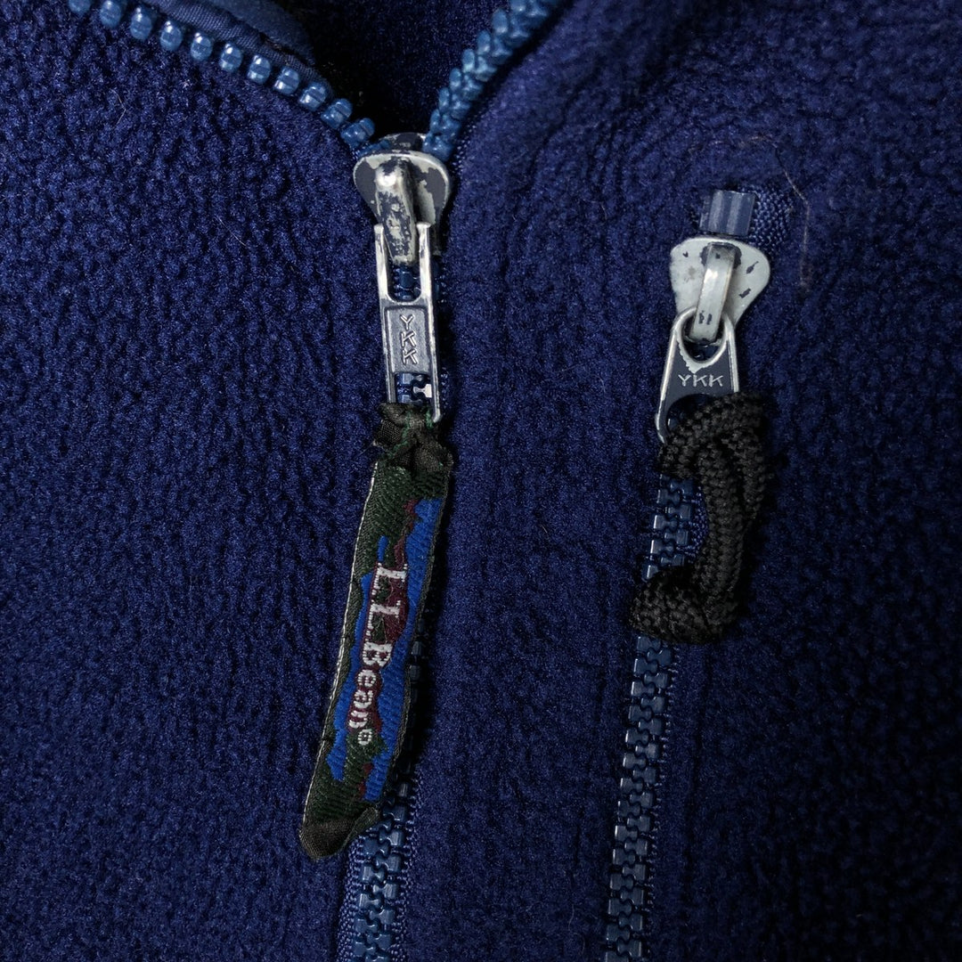 Vintage LL Bean fleece jacket from the 1980'S to 1990s, size XL, men's. unclear Navy blue Vintage Second Hand
