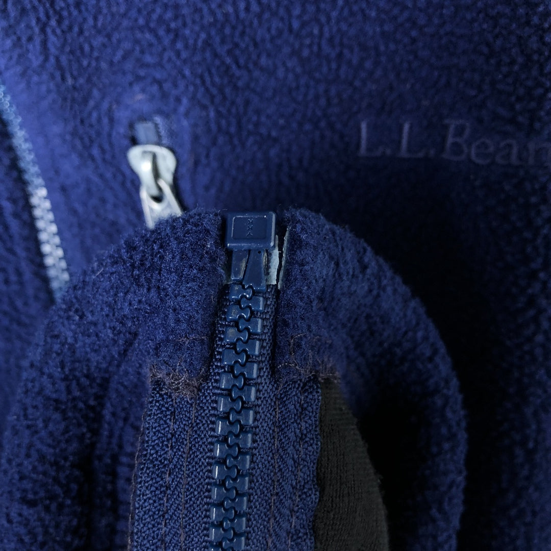 Vintage LL Bean fleece jacket from the 1980'S to 1990s, size XL, men's. unclear Navy blue Vintage Second Hand