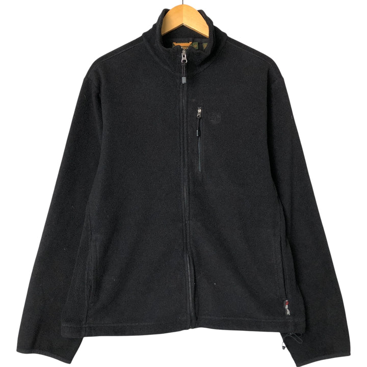 90s-00'S Timberland Fleece Jacket, Men's XL polyester black type Vintage Second Hand