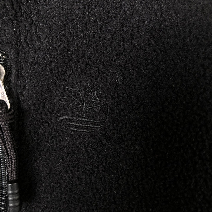 90s-00'S Timberland Fleece Jacket, Men's XL polyester black type Vintage Second Hand