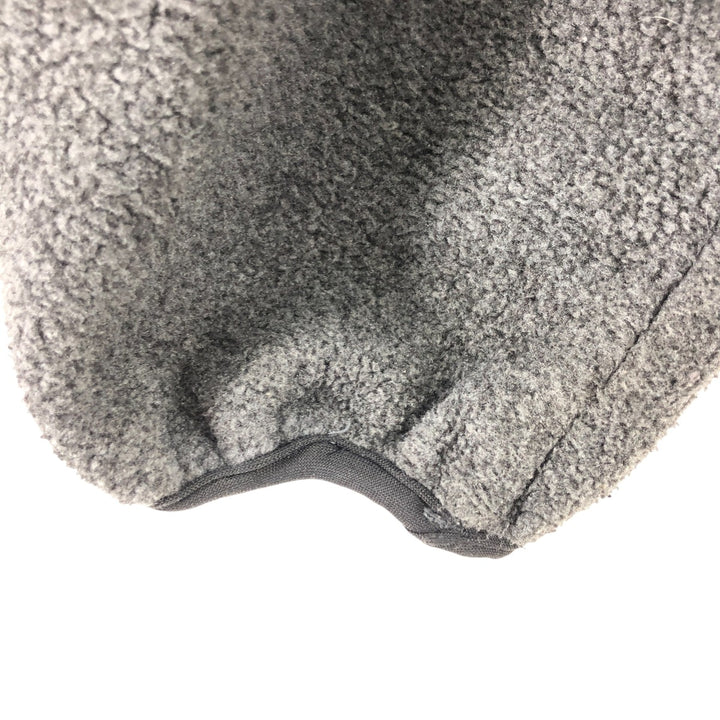 90'S LLBean Vintage Fleece Jacket, Made in USA, Men's Size Medium polyester gray type Vintage Second Hand