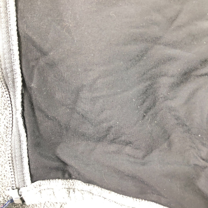 90'S LLBean Vintage Fleece Jacket, Made in USA, Men's Size Medium polyester gray type Vintage Second Hand