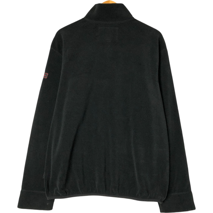 90'S Ralph Lauren POLO SPORT half-zip fleece pullover, men's size XL polyester black type Vintage Second Hand