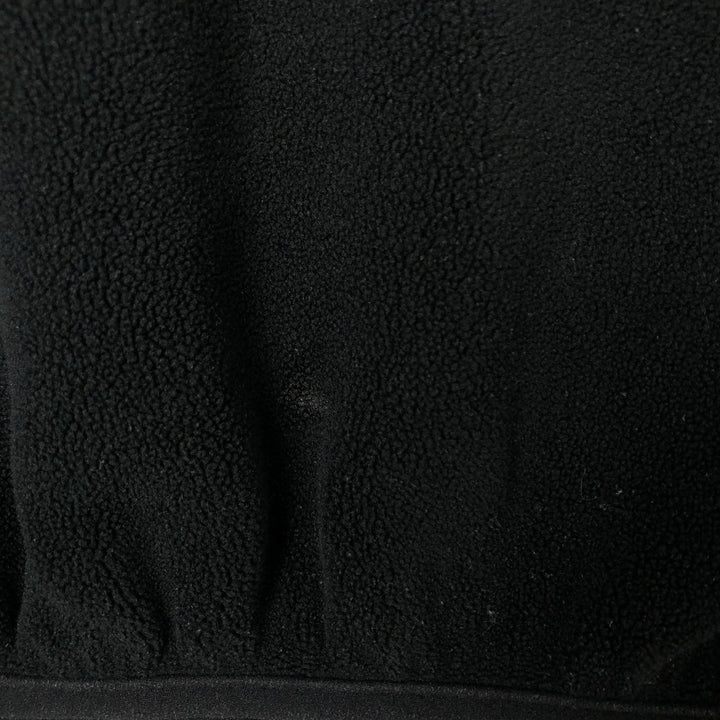 90'S Ralph Lauren POLO SPORT half-zip fleece pullover, men's size XL polyester black type Vintage Second Hand