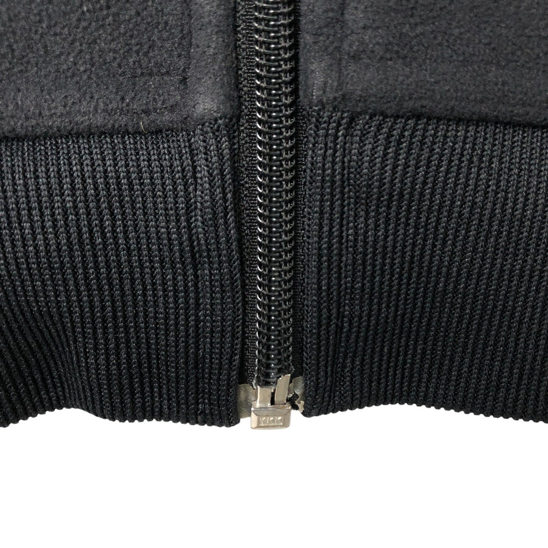 2000'S Nike fleece jacket, men's size XL polyester black type Vintage Second Hand