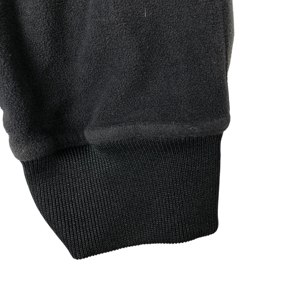 2000'S Nike fleece jacket, men's size XL polyester black type Vintage Second Hand