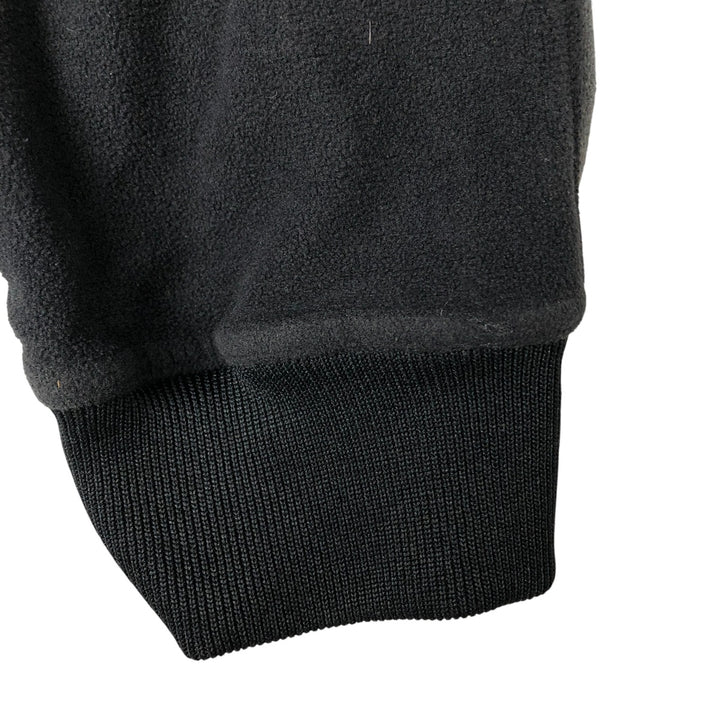 2000'S Nike fleece jacket, men's size XL polyester black type Vintage Second Hand