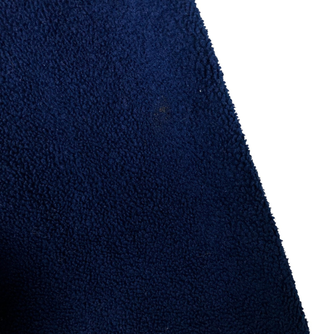 1990'S Vintage Levi's Fleece Jacket, Made in Canada, Men's Size L polyester Navy blue Vintage Second Hand