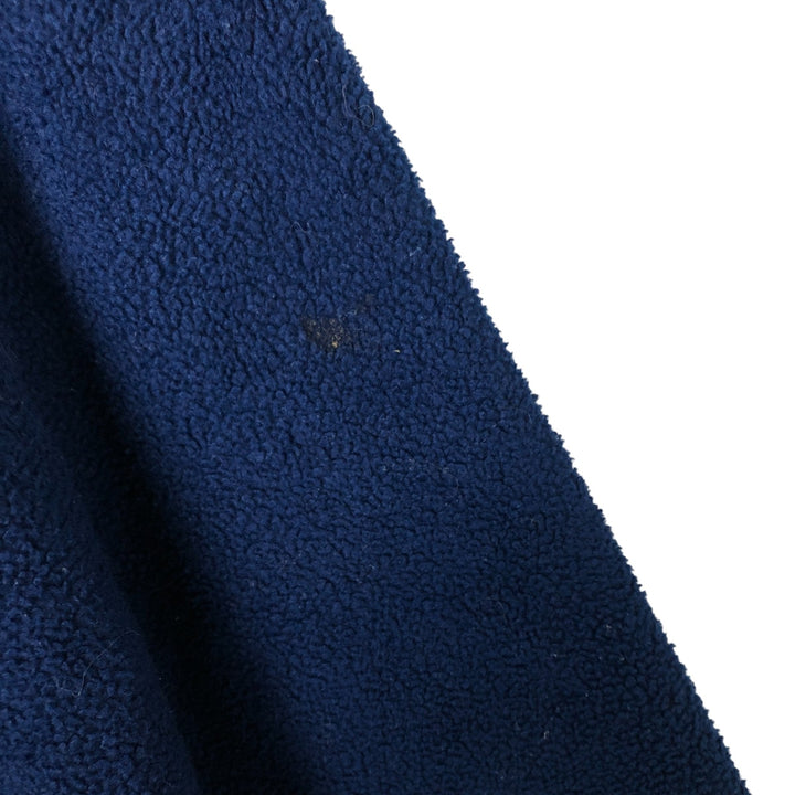 1990'S Vintage Levi's Fleece Jacket, Made in Canada, Men's Size L polyester Navy blue Vintage Second Hand