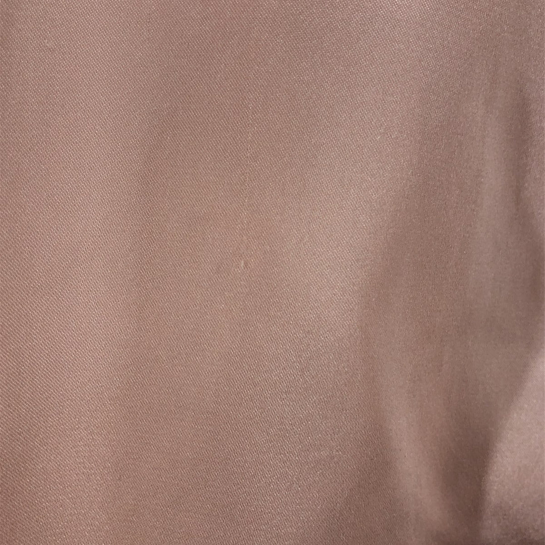 Open collar silk pajama shirt, box shirt, women's size L silk pink type Vintage Second Hand