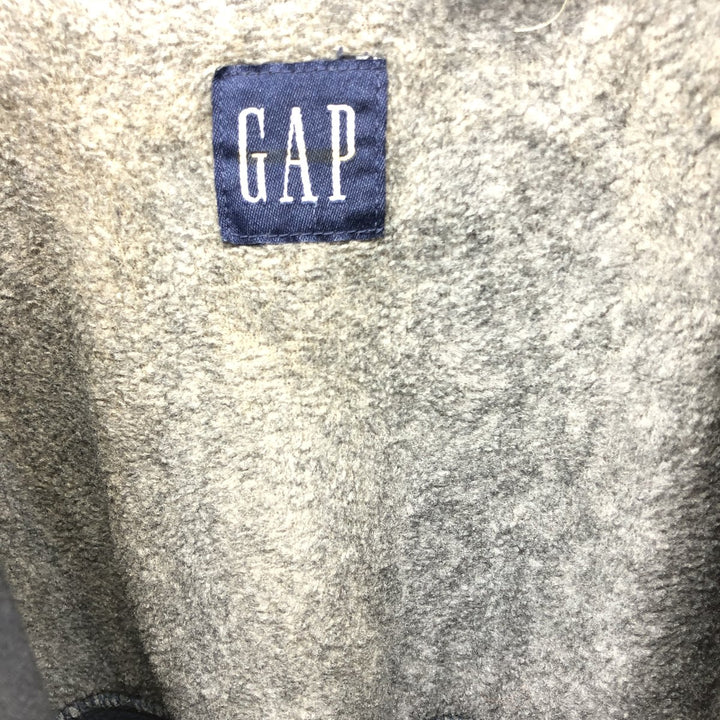 90'S GAP Old Gap V-neck fleece pullover, men's size XL, vintage polyester navy blue type Vintage Second Hand