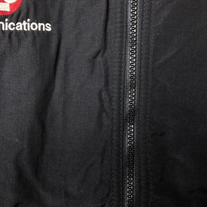 Vintage 90'S Lands' End padded puffer jacket, made in the USA, size L, men's Nylon black type Vintage Second Hand