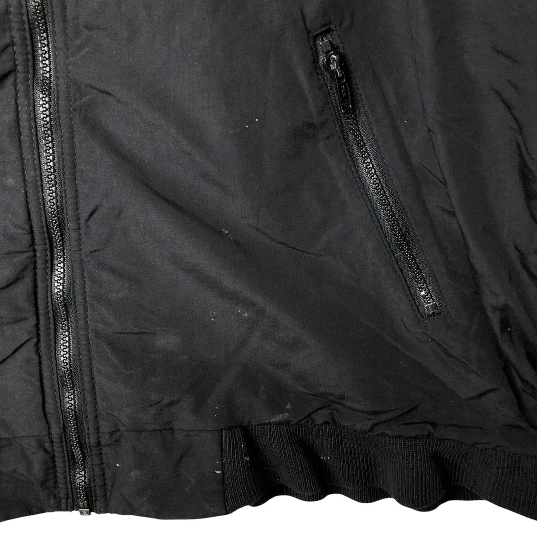 Vintage 90'S Lands' End padded puffer jacket, made in the USA, size L, men's Nylon black type Vintage Second Hand