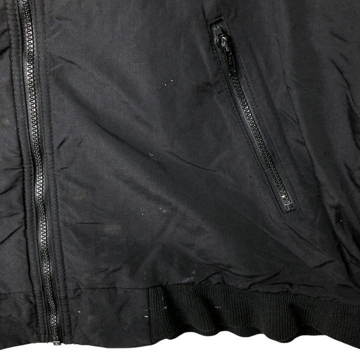 Vintage 90'S Lands' End padded puffer jacket, made in the USA, size L, men's Nylon black type Vintage Second Hand