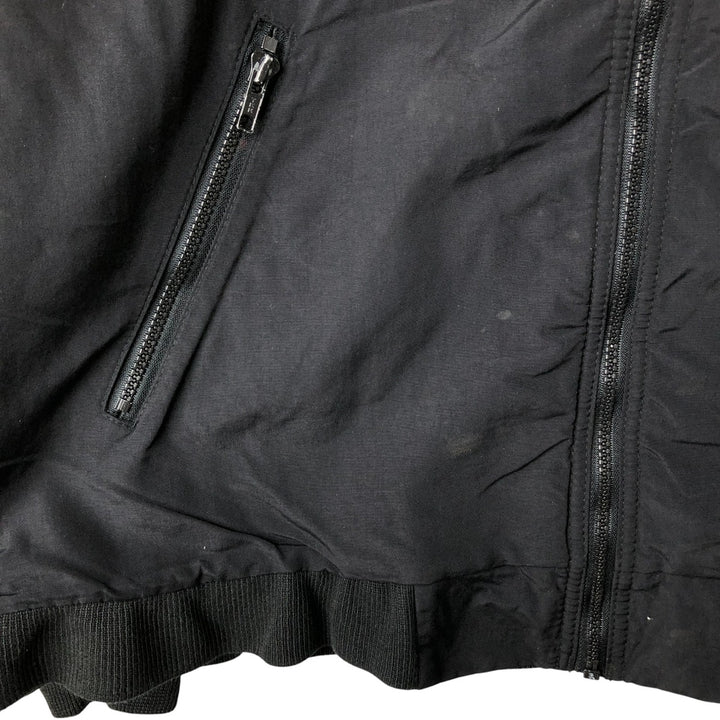 Vintage 90'S Lands' End padded puffer jacket, made in the USA, size L, men's Nylon black type Vintage Second Hand