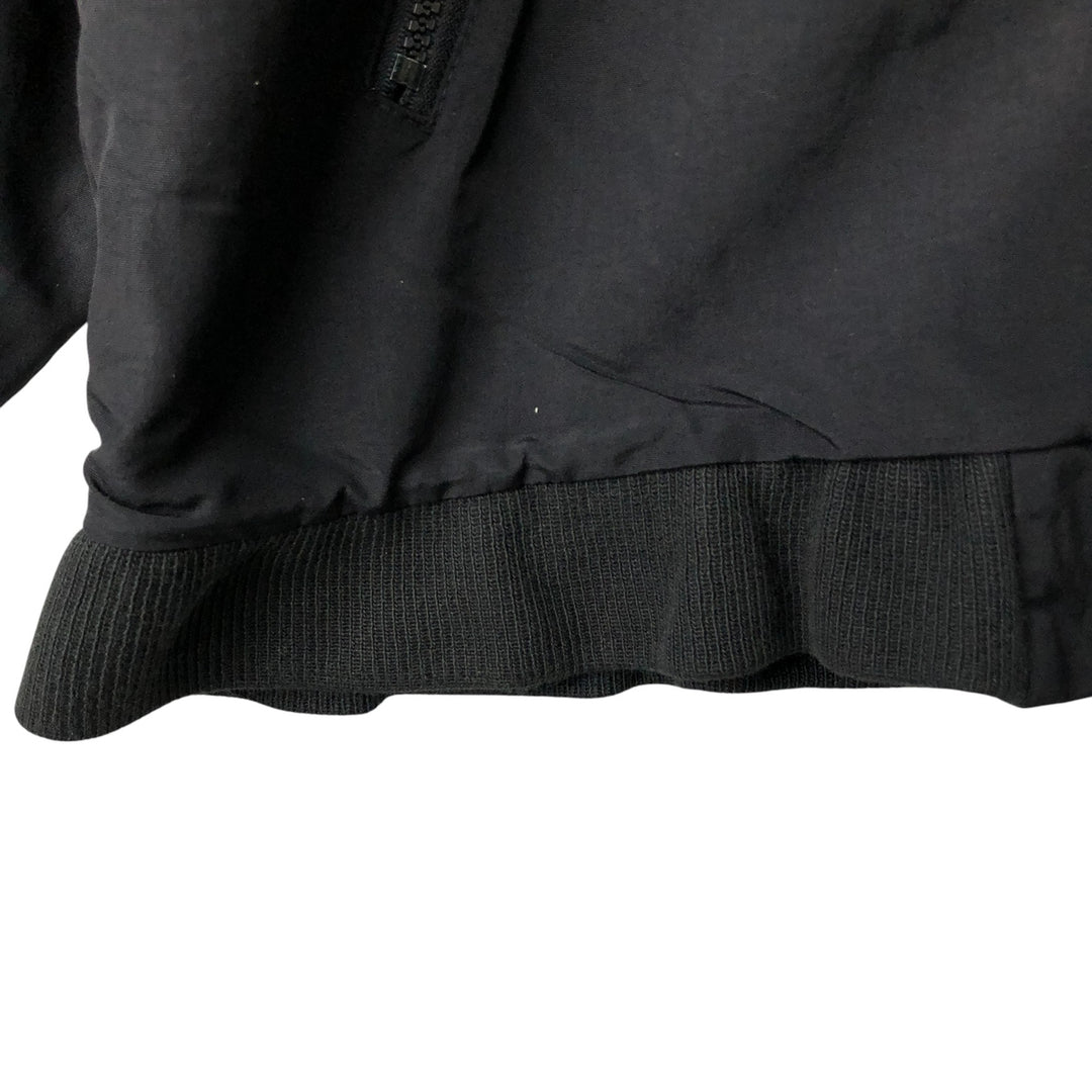 Vintage 90'S Lands' End padded puffer jacket, made in the USA, size L, men's Nylon black type Vintage Second Hand