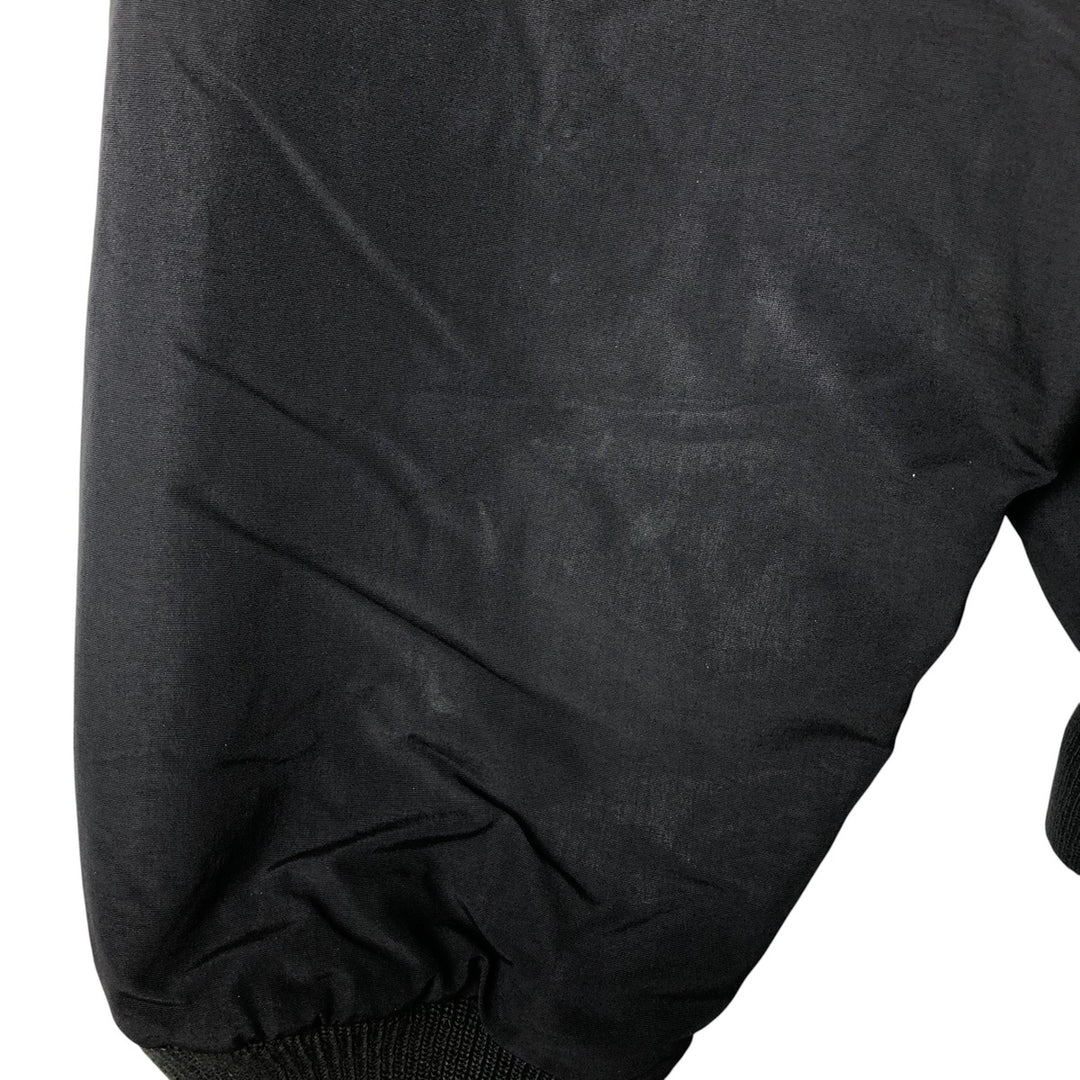 Vintage 90'S Lands' End padded puffer jacket, made in the USA, size L, men's Nylon black type Vintage Second Hand