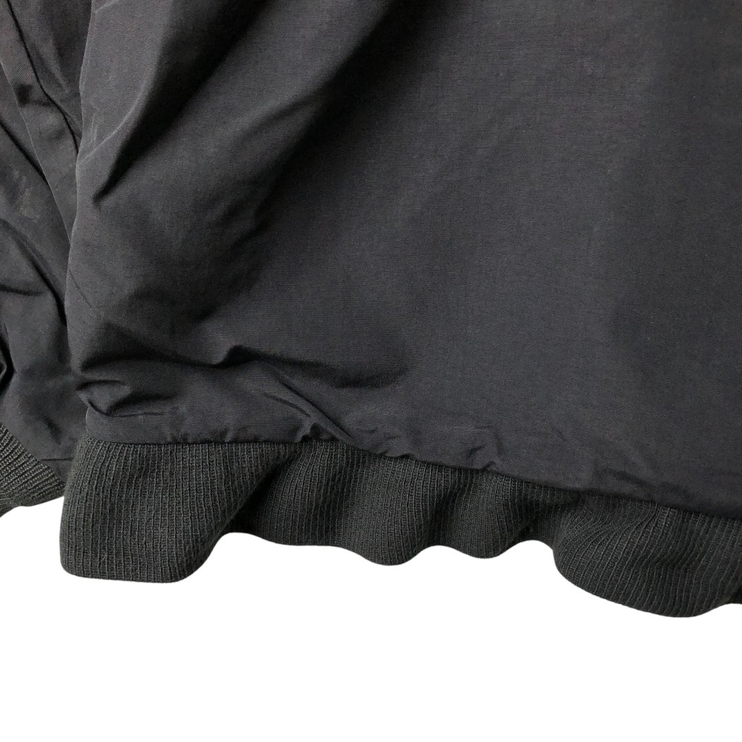 Vintage 90'S Lands' End padded puffer jacket, made in the USA, size L, men's Nylon black type Vintage Second Hand