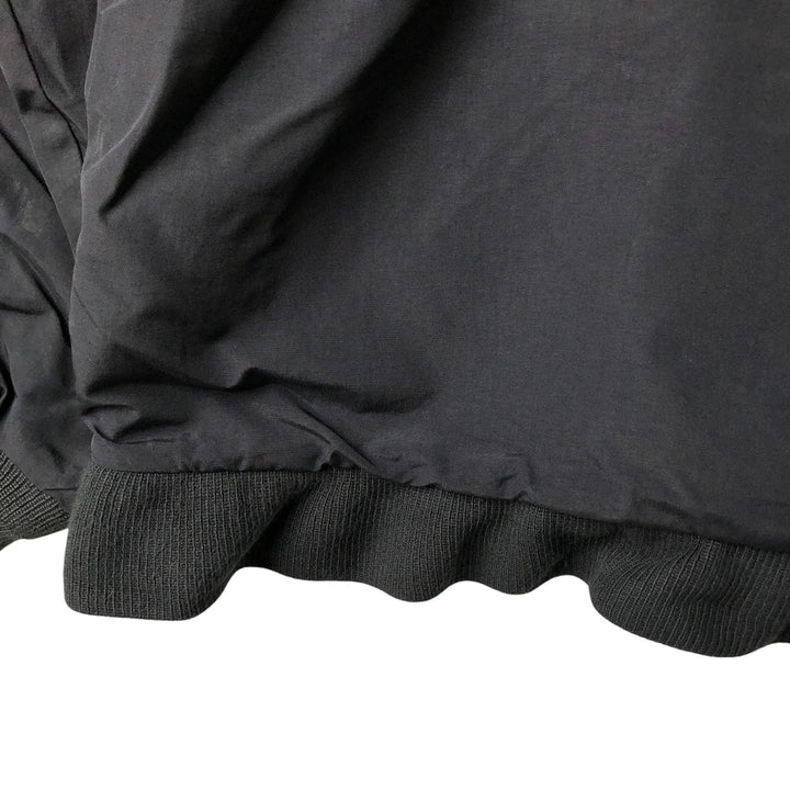 Vintage 90'S Lands' End padded puffer jacket, made in the USA, size L, men's Nylon black type Vintage Second Hand