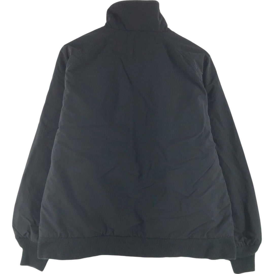 Vintage 80s-90'S Lands' End padded puffer jacket, men's size small Nylon black type Vintage Second Hand