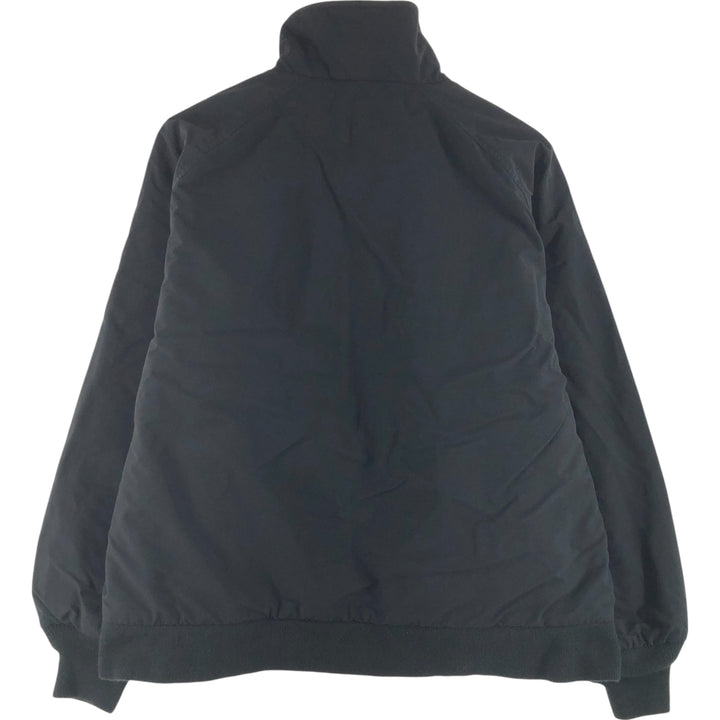 Vintage 80s-90'S Lands' End padded puffer jacket, men's size small Nylon black type Vintage Second Hand