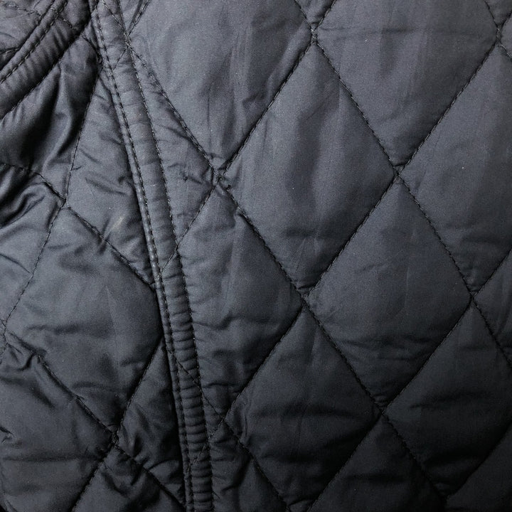 Brooks Brothers Quilted Puffer Jacket, Men's Size L polyester navy blue type Vintage Second Hand