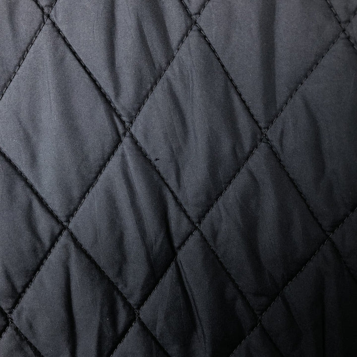 Brooks Brothers Quilted Puffer Jacket, Men's Size L polyester navy blue type Vintage Second Hand