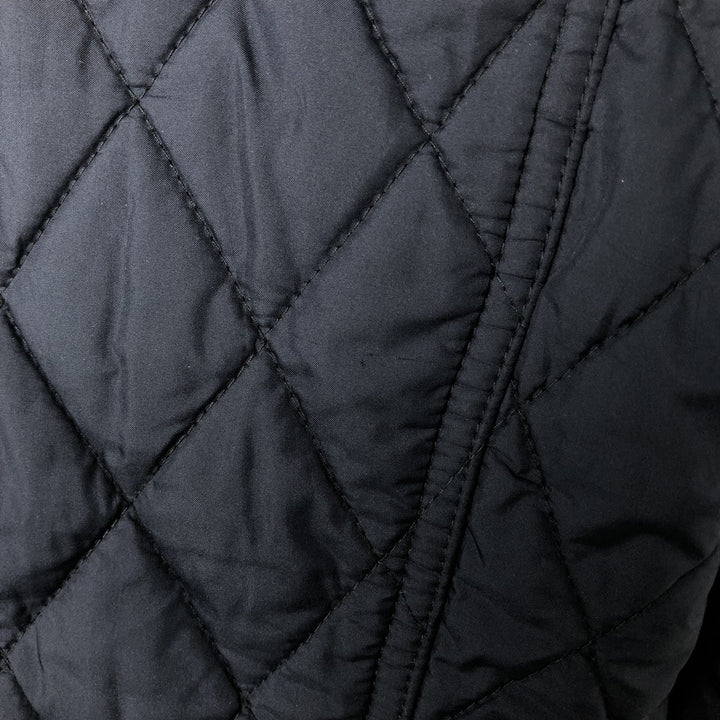 Brooks Brothers Quilted Puffer Jacket, Men's Size L polyester navy blue type Vintage Second Hand