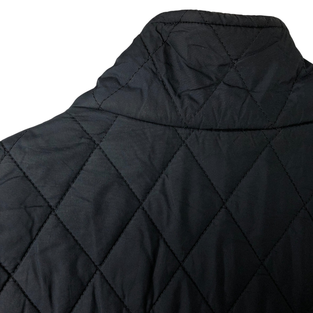 Brooks Brothers Quilted Puffer Jacket, Men's Size L polyester navy blue type Vintage Second Hand