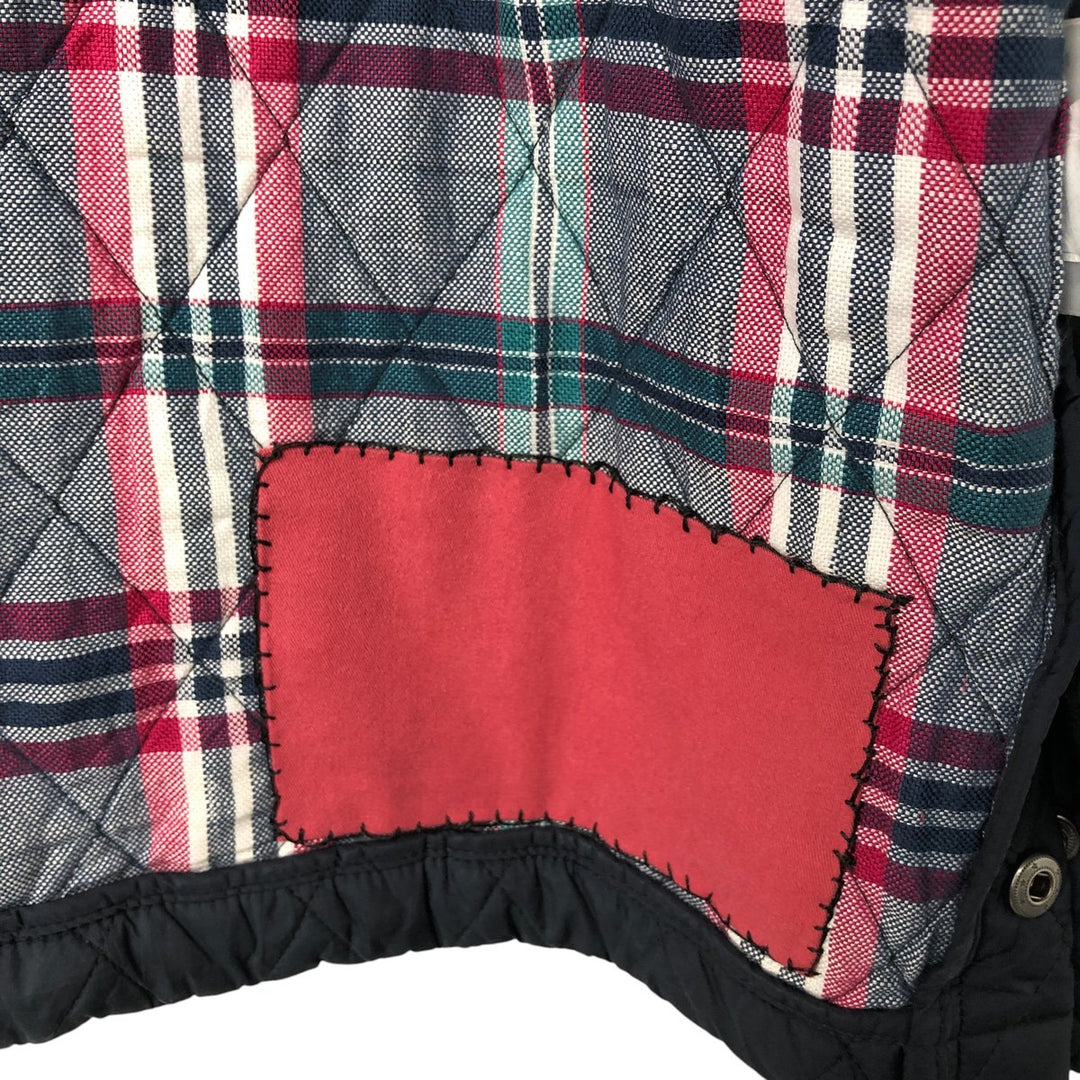 Brooks Brothers Quilted Puffer Jacket, Men's Size L polyester navy blue type Vintage Second Hand