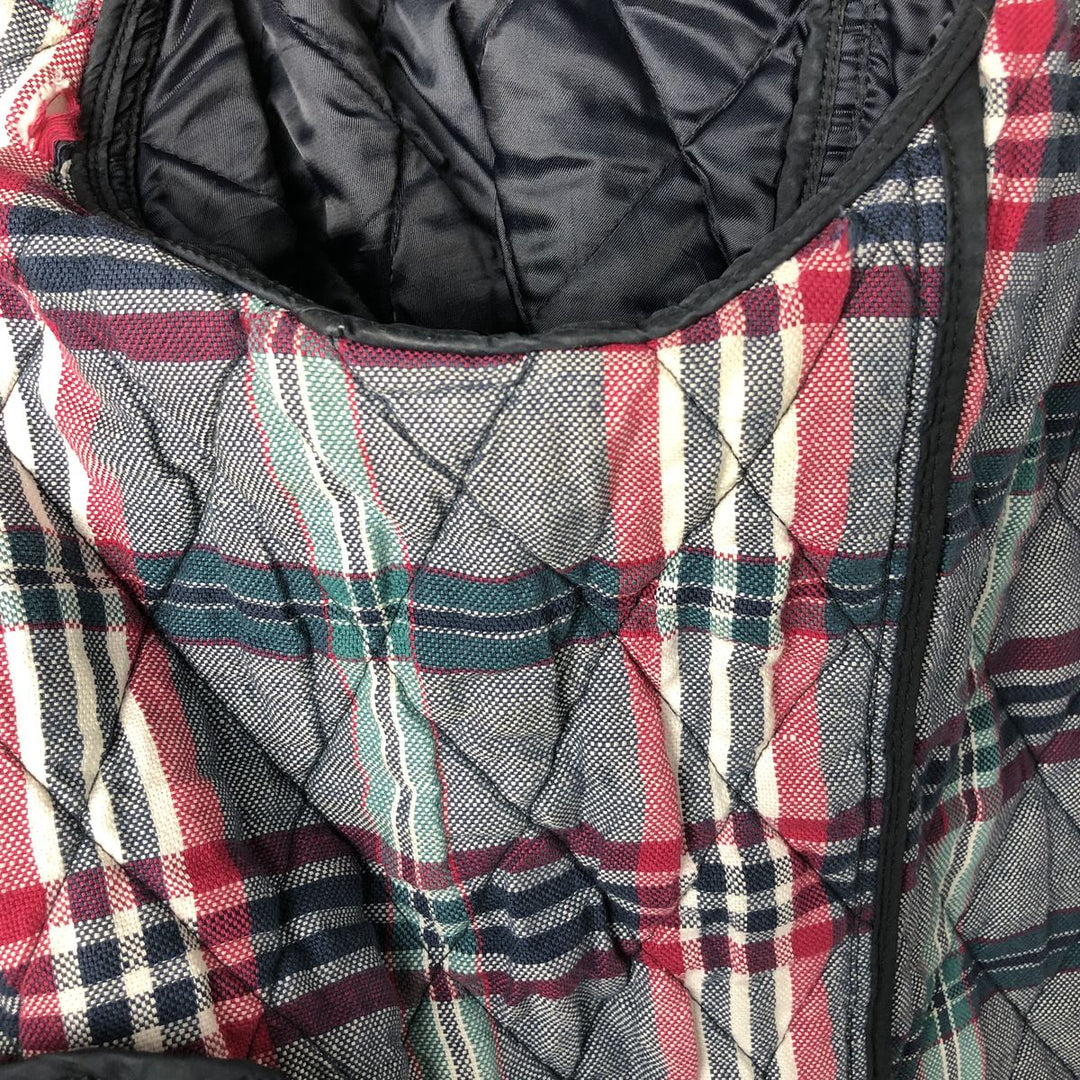 Brooks Brothers Quilted Puffer Jacket, Men's Size L polyester navy blue type Vintage Second Hand