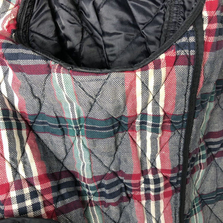 Brooks Brothers Quilted Puffer Jacket, Men's Size L polyester navy blue type Vintage Second Hand