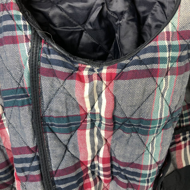 Brooks Brothers Quilted Puffer Jacket, Men's Size L polyester navy blue type Vintage Second Hand