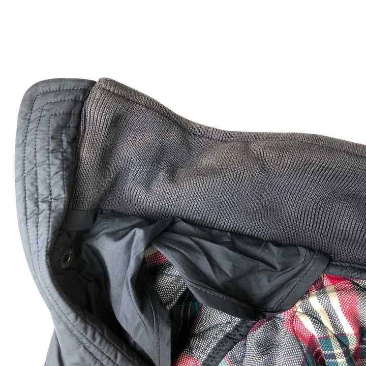 Brooks Brothers Quilted Puffer Jacket, Men's Size L polyester navy blue type Vintage Second Hand