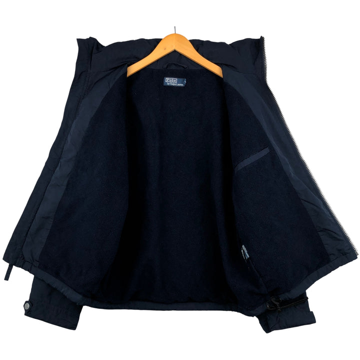 Ralph Lauren POLO by Ralph Lauren padded puffer jacket, men's size M polyester navy blue type Vintage Second Hand
