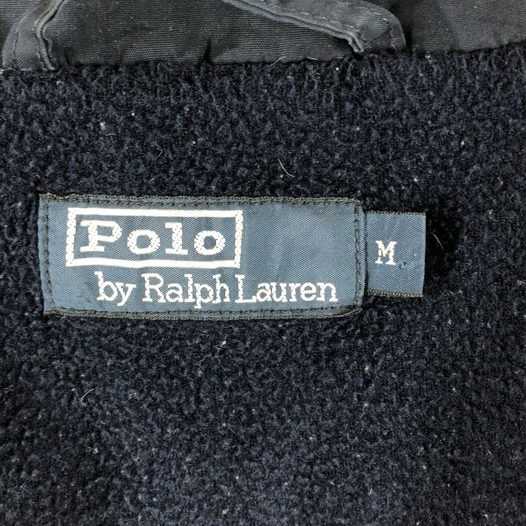 Ralph Lauren POLO by Ralph Lauren padded puffer jacket, men's size M polyester navy blue type Vintage Second Hand